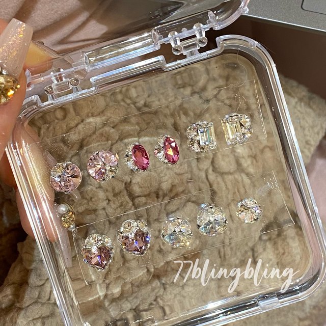 Genuine Shijia Crystal Huazi finished nail art diamond balls, custom made