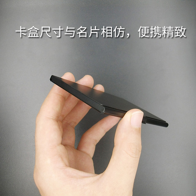 Baizhuo Metal Shell Camera Memory Card Box CF SDHC TF Micro SD Card Box Storage Bag SIM Mobile Storage Protection Storage Bag Anti-fall and Anti-pressure Multifunctional Portable Camera Accessories