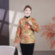2025 New Autumn and Winter Women's Padded Cotton Clothes Mother's Tops Retro Style New Chinese Style National Style Mother's Warm Jacket