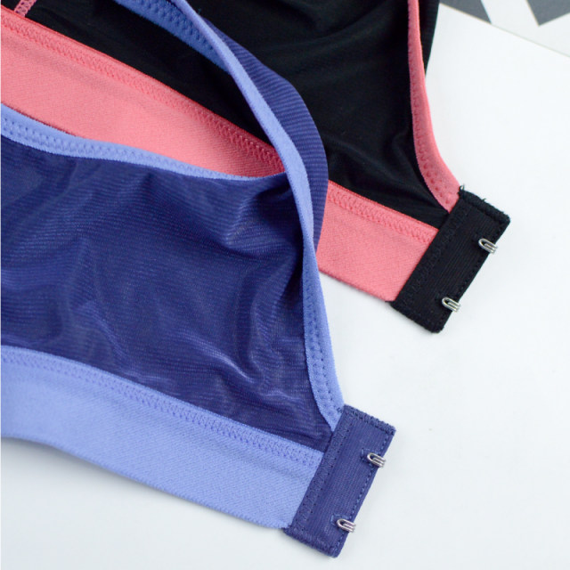 Zi Nirong underwear sports bra women's non-steel-wire shock-proof running vest style student fitness stereotype girl without marks