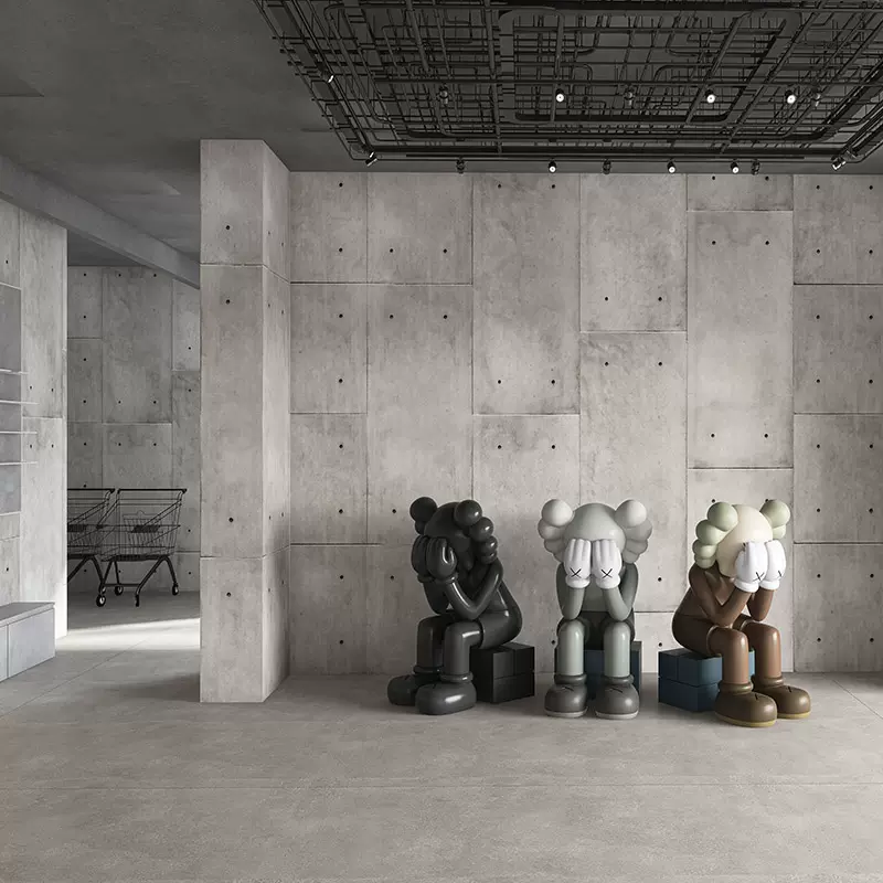 清水模装修太呆板单调 看完这间90平公寓再说 每日头条