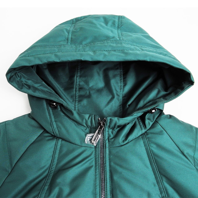 Fat Mrs. Plus Size Women's Winter New Green Hooded Loose Casual Short Down Jacket Trendy 322400611