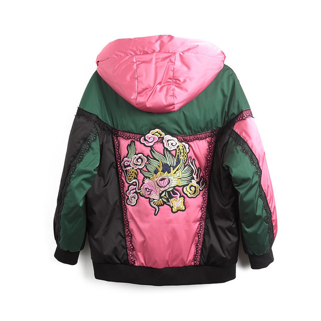 Fat Mrs. Large Women's Women's Trend Winter New Products Loose Loose Loose Short jacket down jacket 721404310