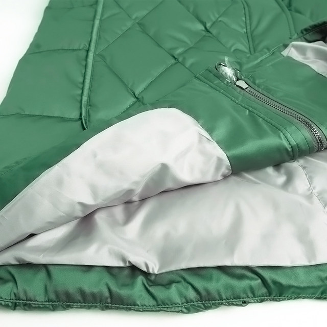 Fat Mrs. Plus Size Women's Winter New Mid-Length Green Warm Down Jacket Hooded Loose 821401611