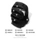 Inthesouth Lightweight waterproof pile shoulder bag men's leisure outdoor sports backpack female student school bag high school junior high school
