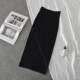 Feminine retro comfortable modal stretch slim women's over-knee hip skirt midi skirt
