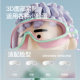 Children's swimming goggles HD anti-fog waterproof swimming goggles Large frame glasses Girls and boys diving swimming caps Special swimwear equipment