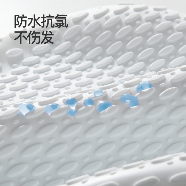 Swimming cap for women without slimming head silicone waterproof long hair plus size ear protection adult men fashion new children's swimming cap