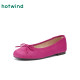 Hot air flat sole single shoes for women 2025 summer new light mouth square toe casual women's shoes solid color versatile shoes