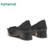
Hot air thick heel shallow mouth single shoes women's shoes 2025 summer new commuter fashion footwear shoes versatile high heel shoes