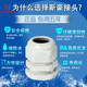 American npt 3/4 inch waterproof connector controlled wire connector g1/2 nylon cable connector British Glen head