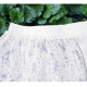 Lace embroidered skirt with versatile small butt curtain cover skirt with gauze skirt sweater with jeans layered artifact skirt