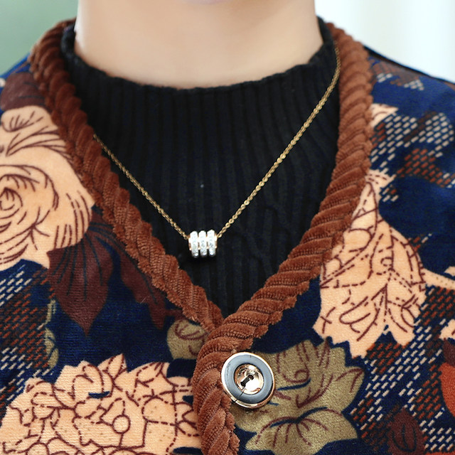 Special fat mother's vest autumn and winter plus fat plus size middle-aged and elderly winter vest women's sleeveless vest vest