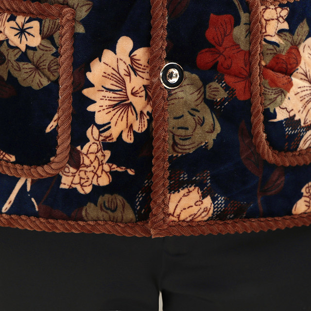 Special fat mother's vest autumn and winter plus fat plus size middle-aged and elderly winter vest women's sleeveless vest vest