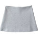 Cotton American solid color high waist hip A-line skirt, rear zipper hot girl anti-exposure pure and retro slim skirt