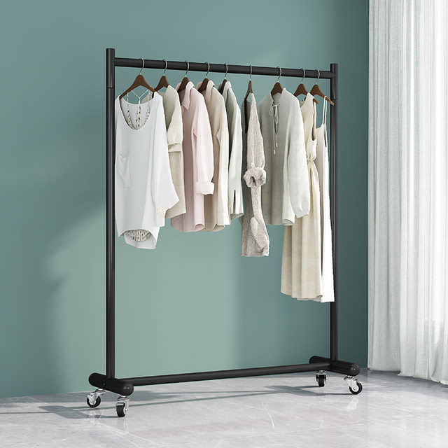 Simple clothing store display shelf women's clothing landing stalls ...