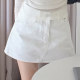 Korean direct mail Daltt summer versatile casual daily commuting pocket solid color slim A-line skirt for women
