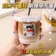 Milk tea cup, disposable PET cold drink cup, transparent lid, homemade coffee cup, drink cup, plastic cup