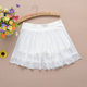 Spring and autumn versatile three-point safety pants lace mesh anti-exposure base half-body petticoat pants pleated skirt women's insurance pants