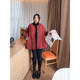 vogana Cannes large size original quilted jacket skirt thickened warm double layer quilted winter suit