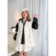 vogana Cannes home large size original fashionable casual temperament solid color slimming tassel furted vest shorts set set
