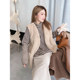 Vogana Cannes Family Large size original, thin environmentally friendly fur outer purse MM imitation rabbit fur all more vest
