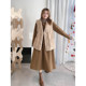 Vogana Cannes Family Large size original, thin environmentally friendly fur outer purse MM imitation rabbit fur all more vest
