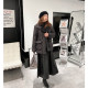 vogana Cannes large size original Korean style age-reducing jacket fashionable fake two-piece spliced ​​warm quilted cotton coat