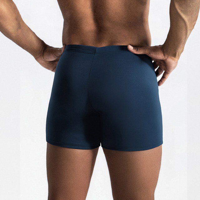 Yimeishan swimming trunks for men's quick-drying five-point adult racing swimming pool special 2025 new flat-angle swimming trunks for men