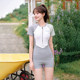 Yimeishan sports swimsuit women's hot spring one-piece flat corner conservative slim and slightly fat girl 2025 new hot model