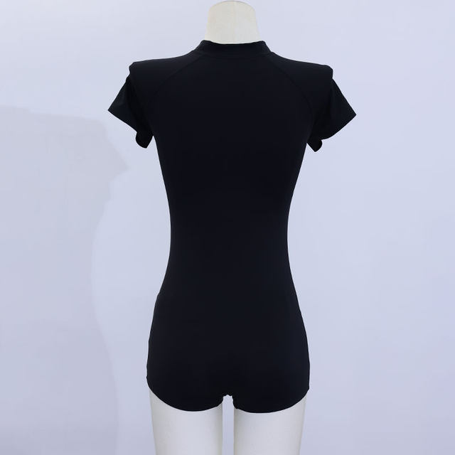 Yimeishan one-piece swimsuit women's swimming pool special racing 2025 new high-end conservative swimsuit