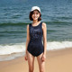 Yimeishan sports swimsuit for women racing one-piece triangle swimming pool 2025 new high-end swimsuit