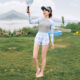 
Yimeishan long-sleeved swimsuit for women's swimming pool, special one-piece flat corners to make you look slim and cover your flesh, junior high school students' swimsuits soak in hot springs
