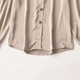 242279 Autumn shirt women's middle long sleeve tall neck
