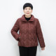 Mother over 50 years old cotton-padded winter coat casual warm women's 2025 new middle-aged women's cotton-padded coat foreign style