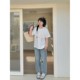 2025 Spring New Fat Sister 200Jin [Jin equals 0.5 kg] Large Size Fashion Embroidered Round Neck Short Sleeve T-shirt Loose White Black Trendy