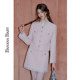 BANANA BABY Spring 2025 new sweet and elegant small fragrance skirt for women high waist splicing short skirt

