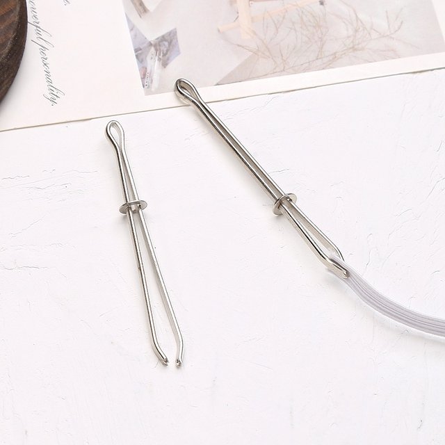 Internet celebrity large intestinal ring hair rope flat elastic band white rubber band DIY hair accessories hair ring accessories clothing accessories