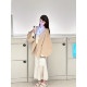 YIKOWOW Wool Glazed Gauze Blended Hip Pleated Skirt New versatile and elegant fishtail knitted skirt for women