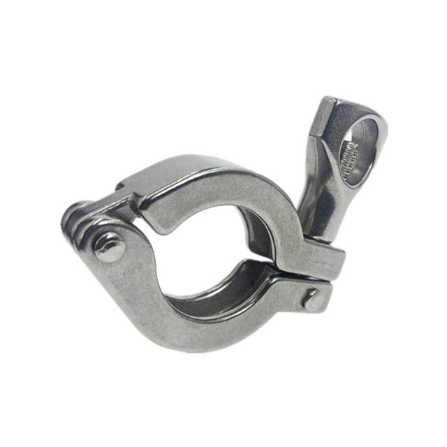 Precision cast clamp stainless steel 304 quick-loading clamp joint clamp quick chuck clamp pipe clamp handcuff pipe clamp