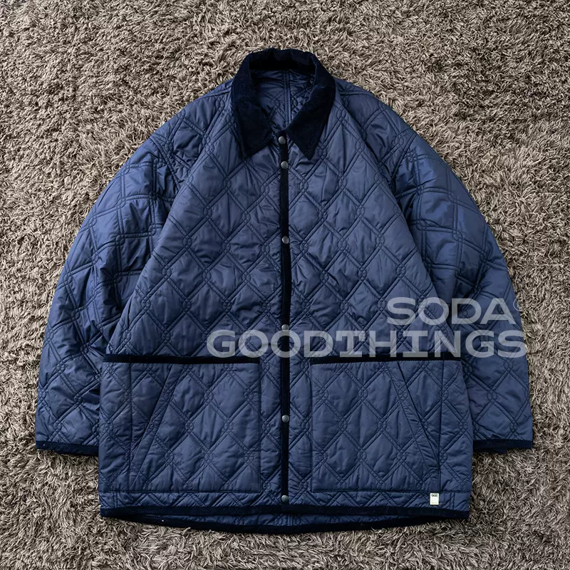 Soda现货BEAMS SSZ FENCE QUILT JKT 日系内胆棉服夹克外套-Taobao