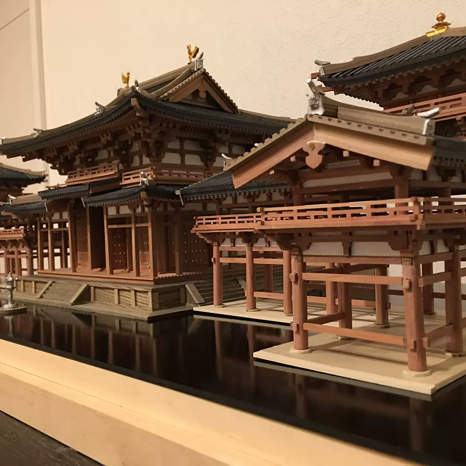 超希少! 廃盤 未組立 平等院鳳凰堂 1/70 ART MODEL K1建築模型