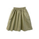 SYLP Suiyi Korean and Japanese retro flared skirt girlish style cotton large pocket casual women's A-line skirt
