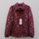 Elderly autumn clothes women's cotton jacket pure cotton printed grandma casual short top wearing old lady loose