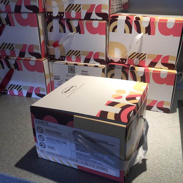 Häagen-Dazs Flower Field Cute Ice Cream Birthday Cake Ice Cream Delivered to Your Doorstep from a Specialty Store in the Same City