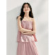 Inman French holiday style suspender skirt for women 2024 summer new lazy dress W18425095
