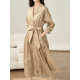 Inman Bat Sleeve Dress Women's New V-neck Seven-Class Bandage Long Skirt 18336128A