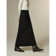 Inman slit straight hip-covered skirt 2024 winter women's clothing new elegant and versatile slim knitted one-step skirt
