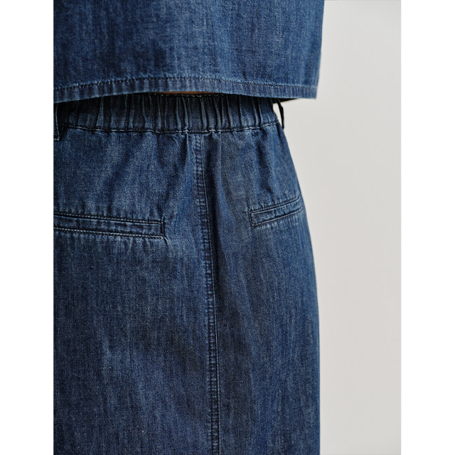 First pay Dingyinman pure cotton denim skirt women's niche retro washing water A-line skirt W18424569