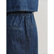 First pay Dingyinman pure cotton denim skirt women's niche retro washing water A-line skirt W18424569